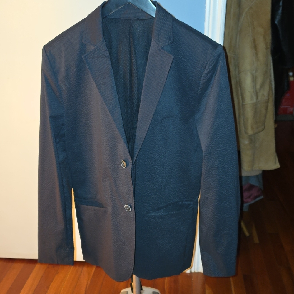 7 For All Mankind Black Men's Blazer